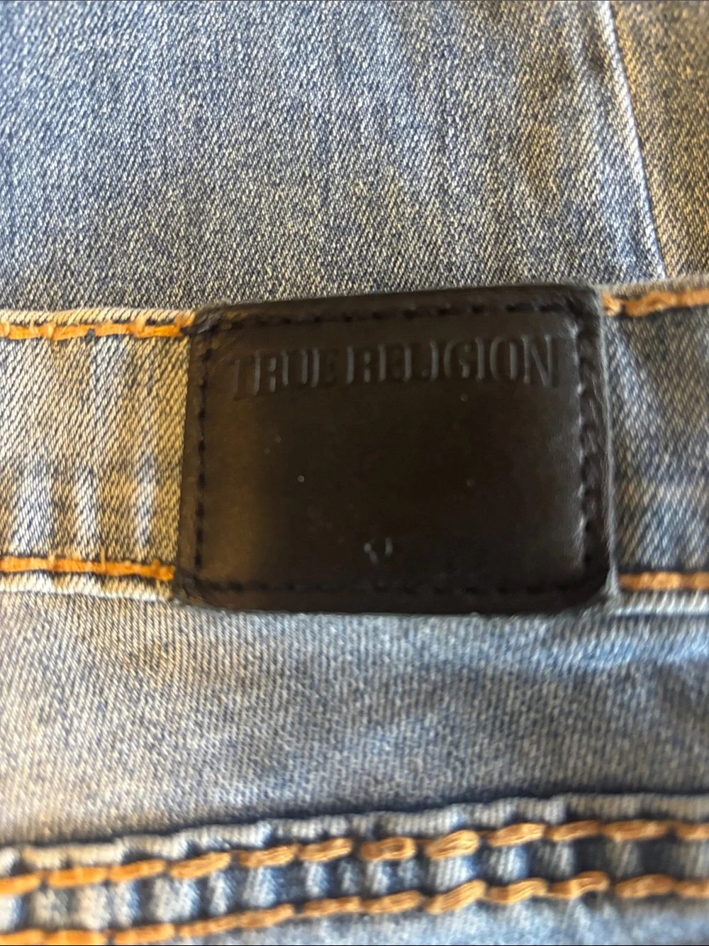TRUE RELIGION BECCA Twisted Seam Light Blue Boot Cut Size 25 Jeans (L-133) - Picture 3 of 14